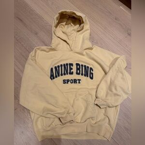 Anine Bing Sport Hooded Sweatshirt - Yellow